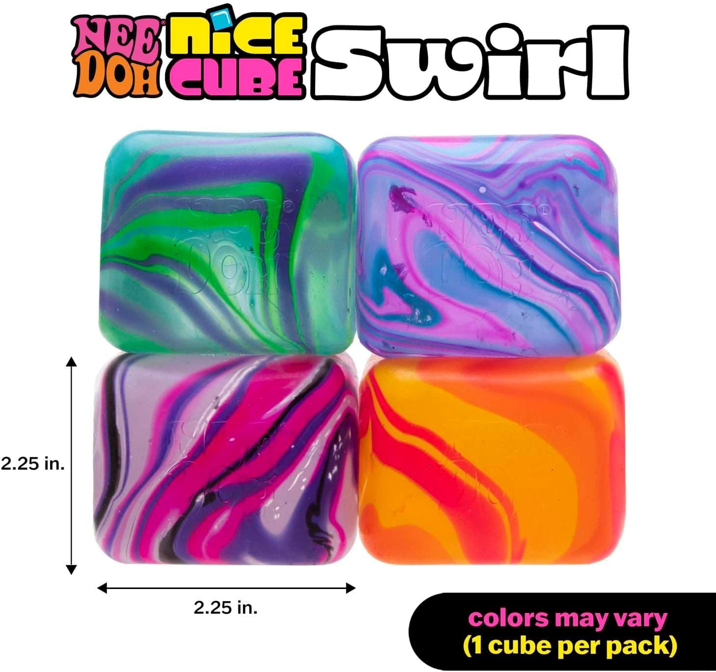 NeeDoh Nice Cube Swirl (Cubes & Shapes) — photo 5 of 7