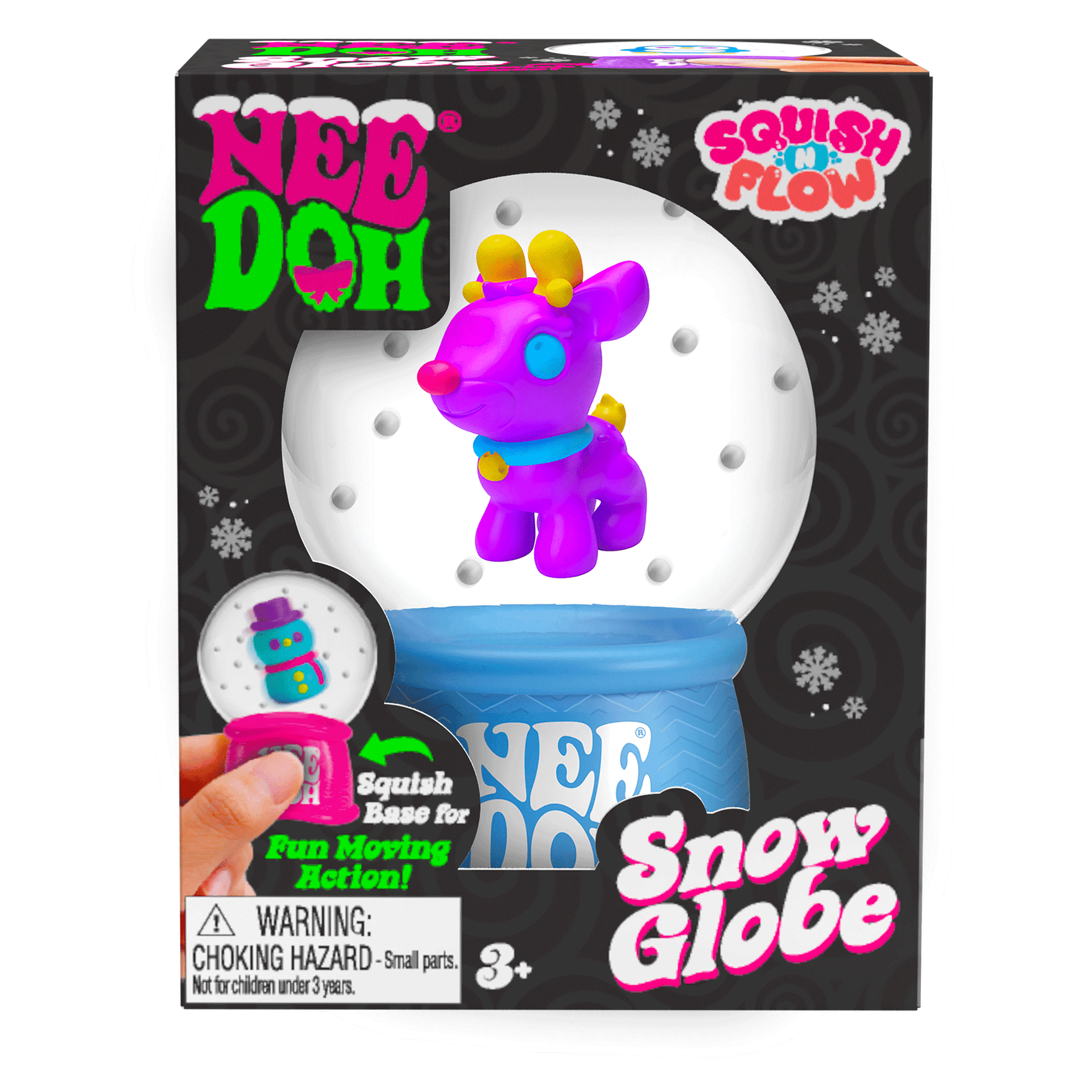 NeeDoh Squish N Flow Snow Globe (Seasonal) — photo 2 of 6