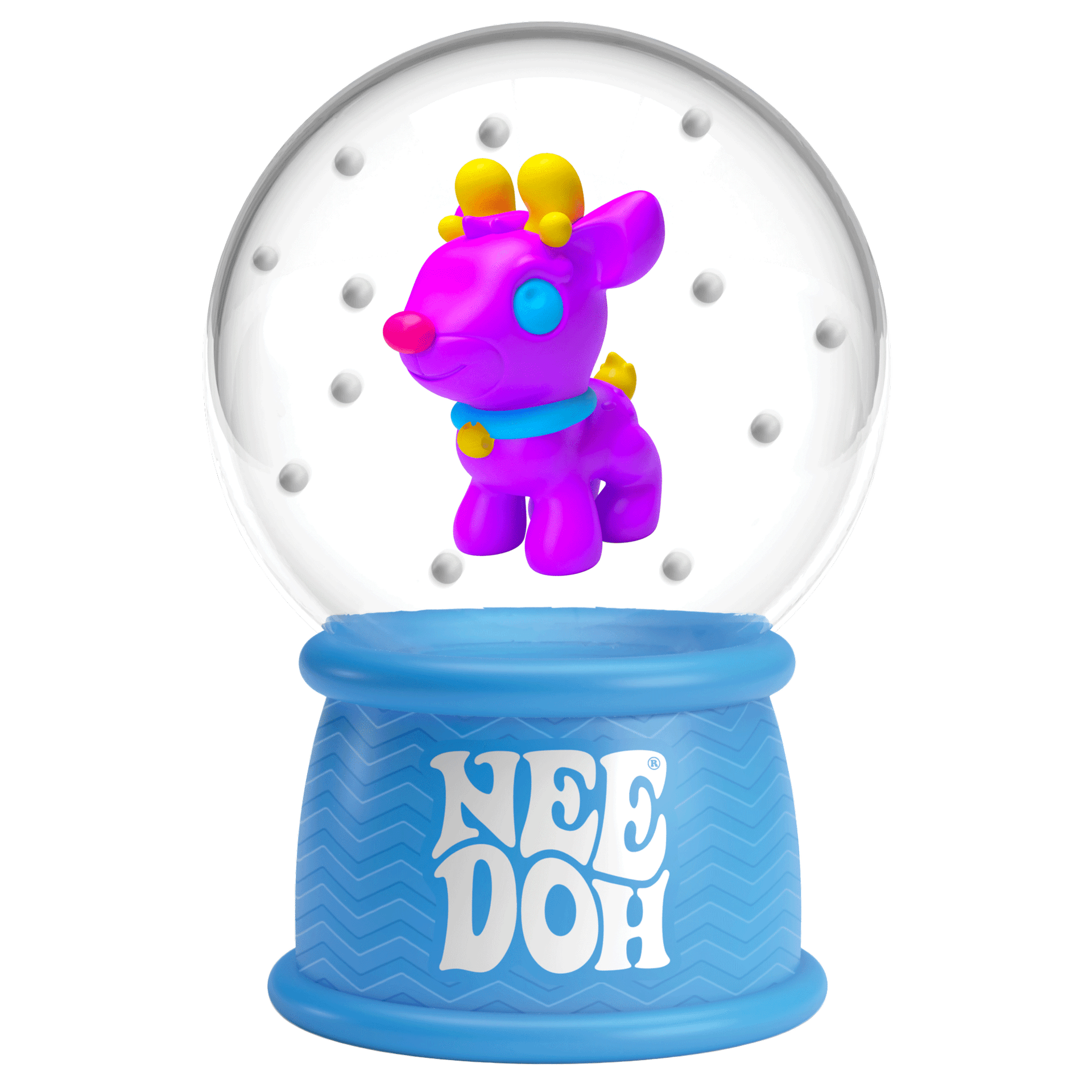 NeeDoh Squish N Flow Snow Globe (Seasonal) — photo 5 of 6