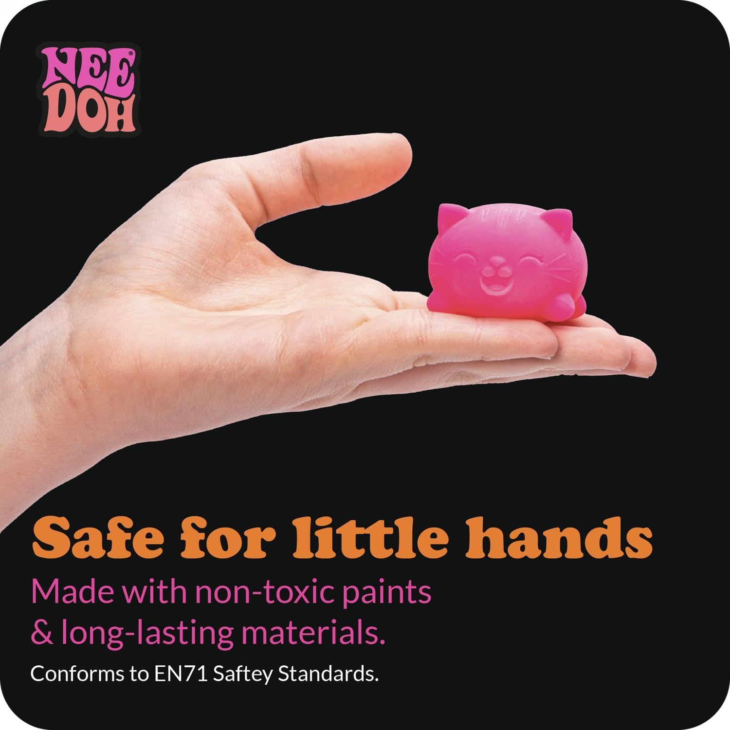 Cool Cats NeeDoh — Animals sensory fidget toy, NeeDoh stress ball — photo 5 of 13