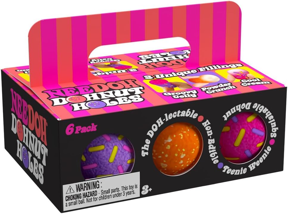 NeeDoh Dohnut Holes — Dohnuts sensory fidget toy, NeeDoh stress ball — photo 2 of 4