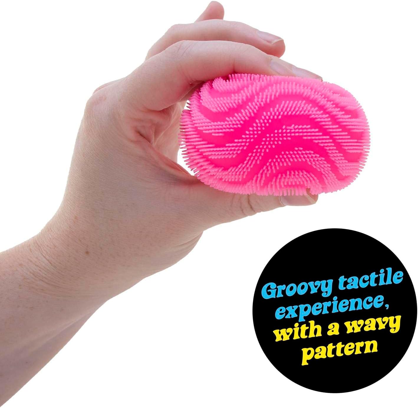 NeeDoh Fuzz Ball Wonder Waves — Fuzz Ball sensory fidget toy, NeeDoh stress ball — photo 6 of 11