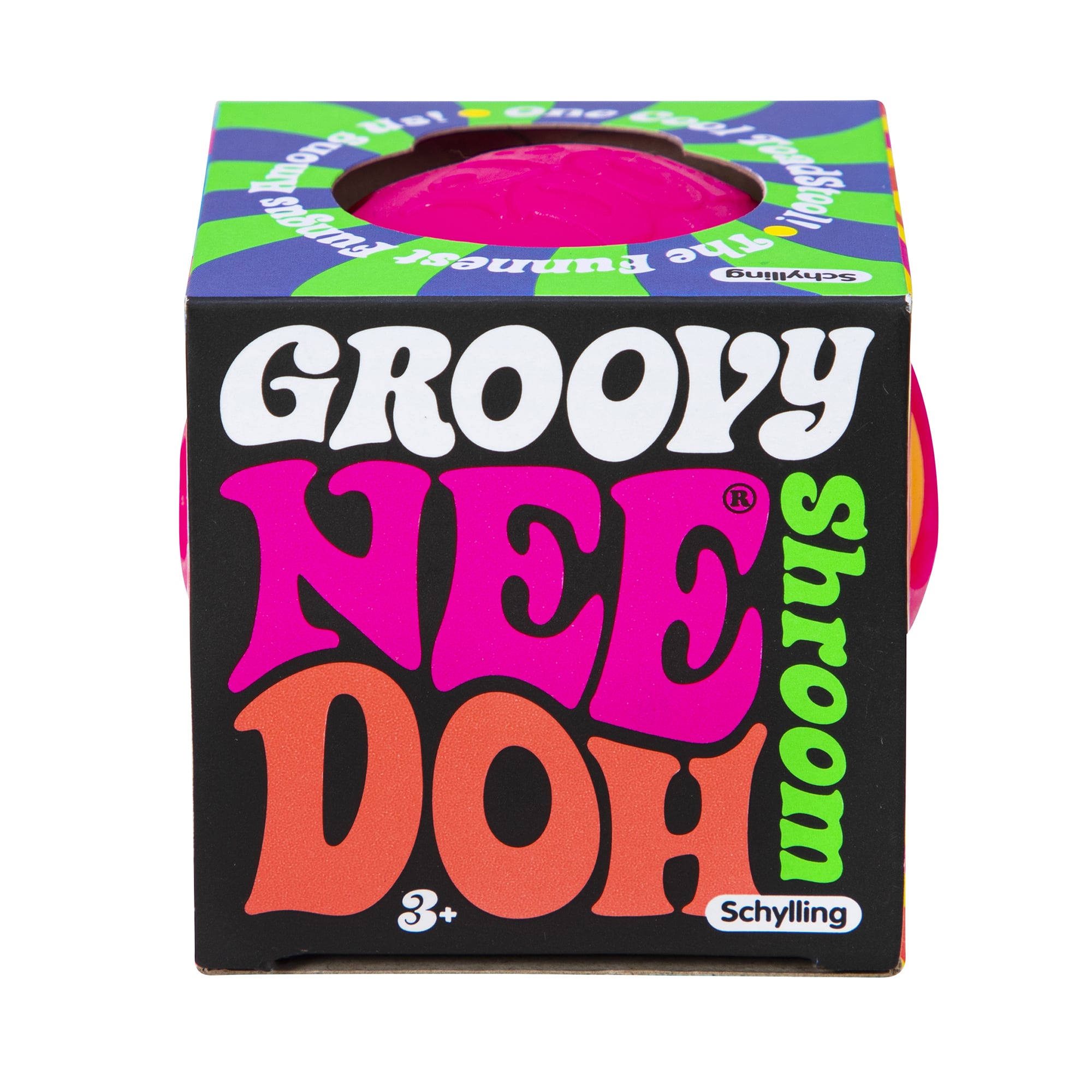 NeeDoh Groovy Shroom — Classics sensory fidget toy, NeeDoh stress ball — photo 10 of 11