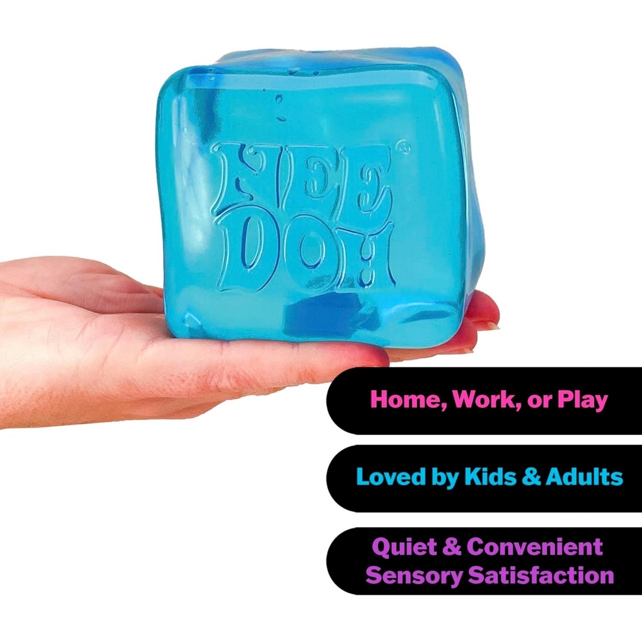 NeeDoh® Nice Berg Swirl — Seasonal sensory fidget toy, NeeDoh stress ball — photo 5 of 10