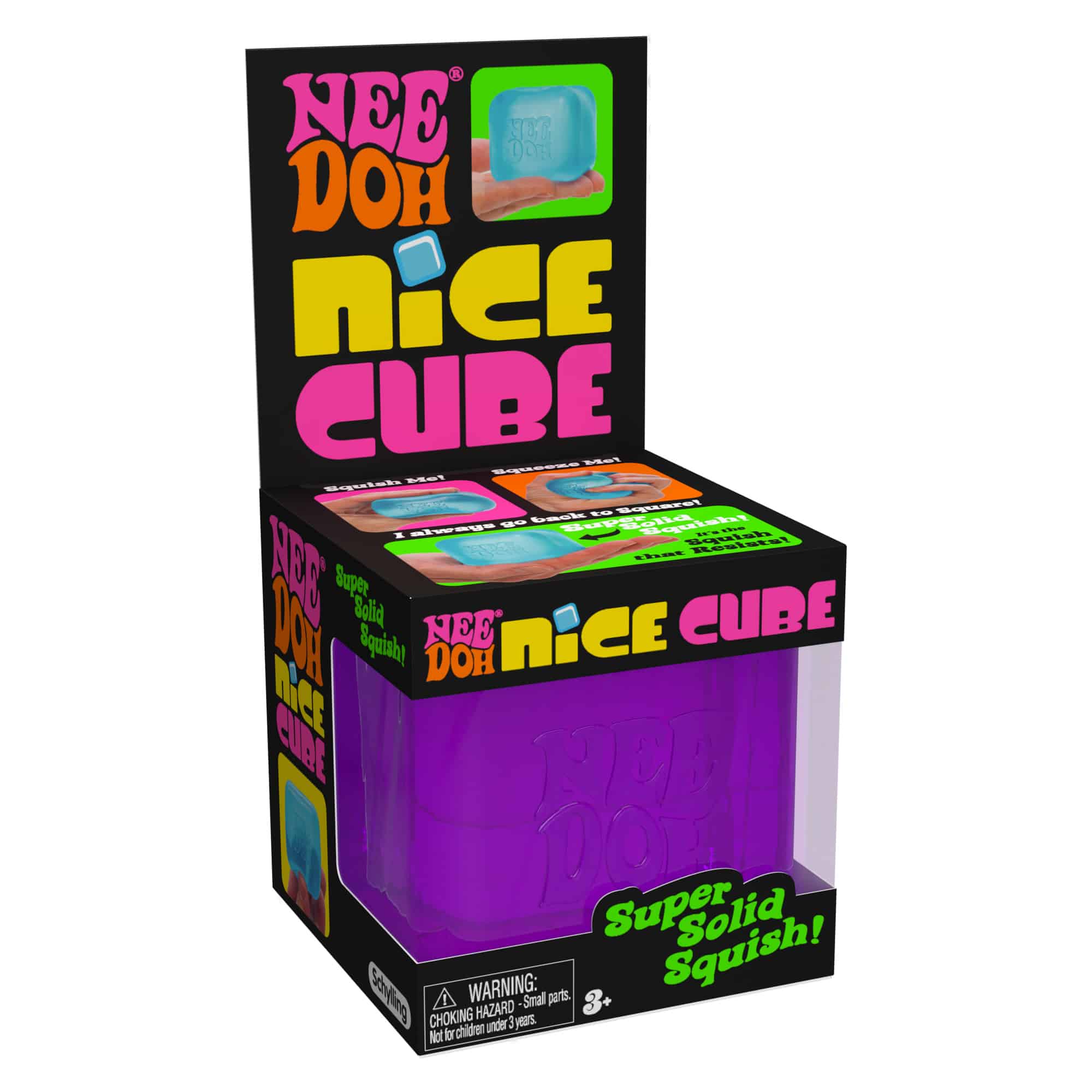 NeeDoh Nice Cube — Cubes & Shapes sensory fidget toy, NeeDoh stress ball — photo 21 of 21