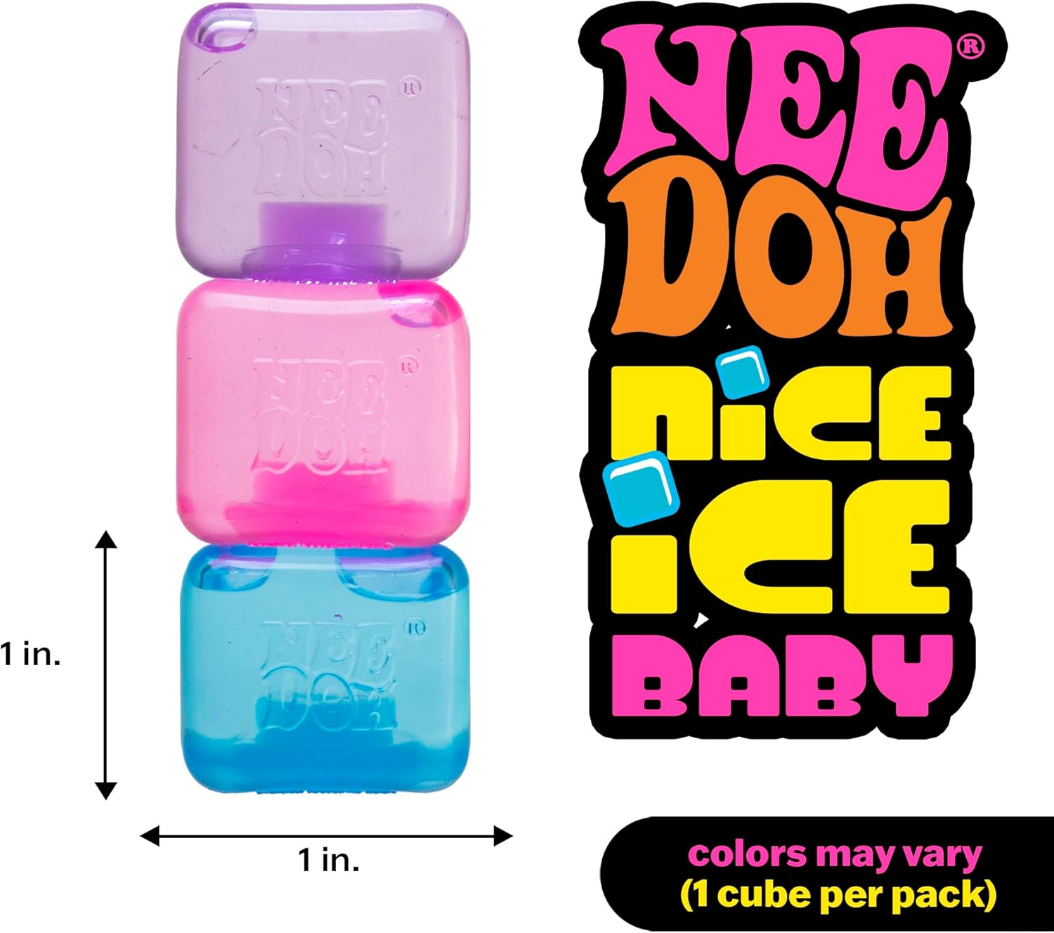 NeeDoh Nice Ice Baby — Seasonal sensory fidget toy, NeeDoh stress ball — photo 5 of 6