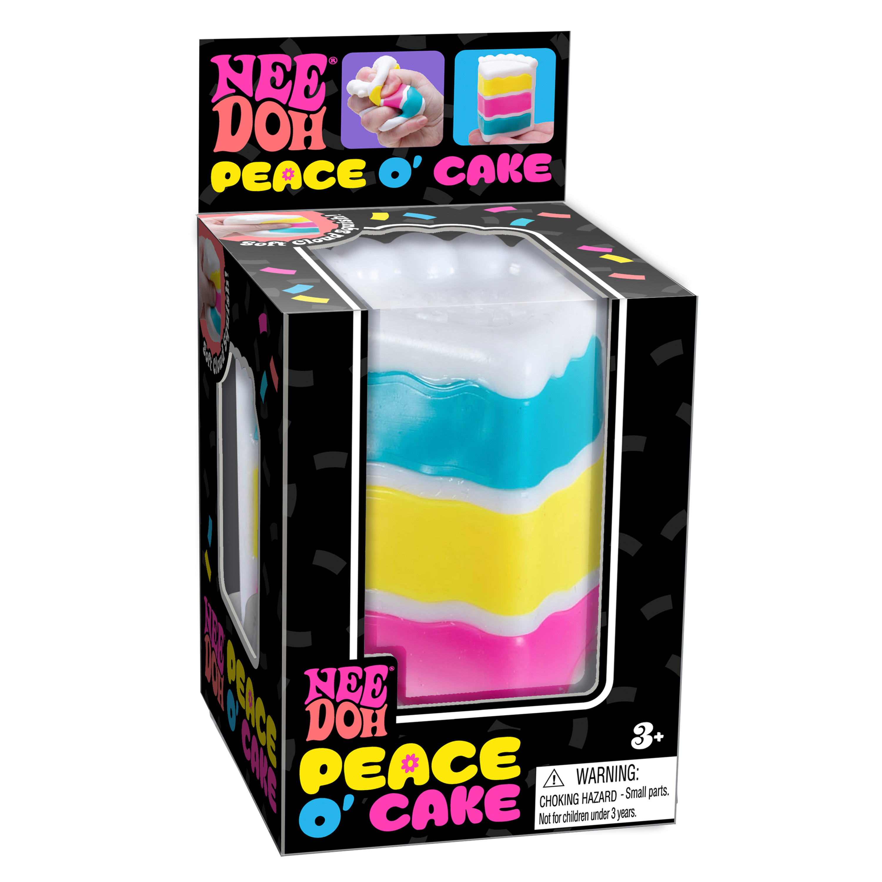NeeDoh® Peace o' Cake — Seasonal sensory fidget toy, NeeDoh stress ball — photo 2 of 9