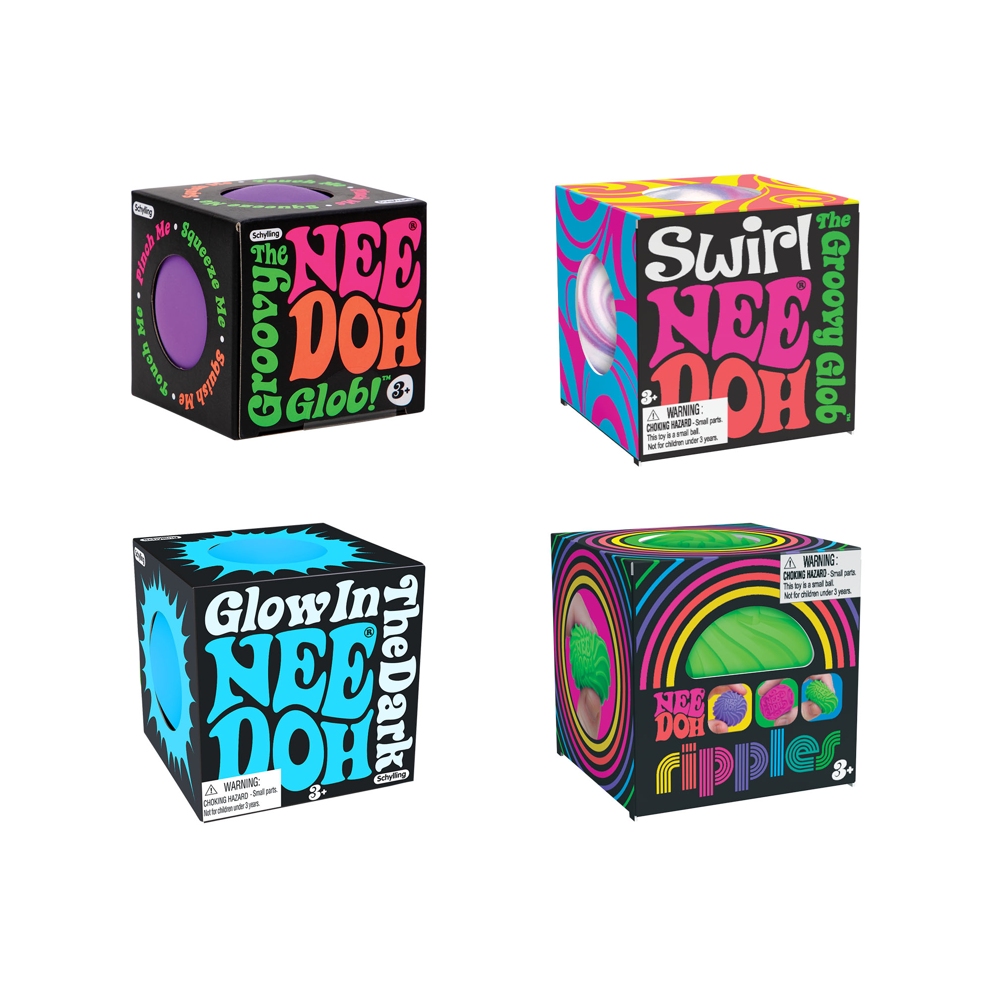 NeeDoh Teenie Singles — Teenie Series sensory fidget toy, NeeDoh stress ball — photo 2 of 3