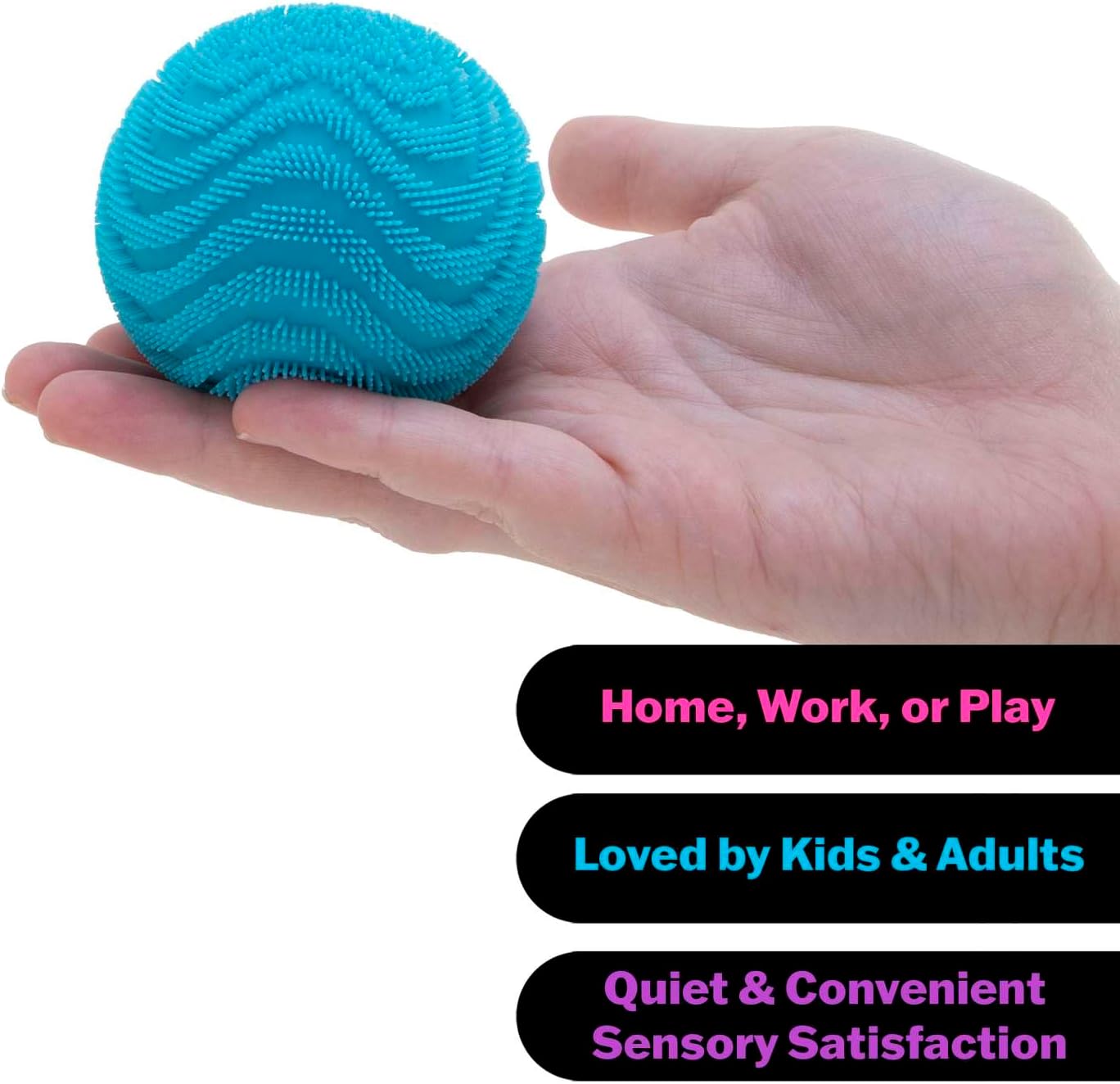 Super NeeDoh® Fuzz Ball — Fuzz Ball sensory fidget toy, NeeDoh stress ball — photo 4 of 7