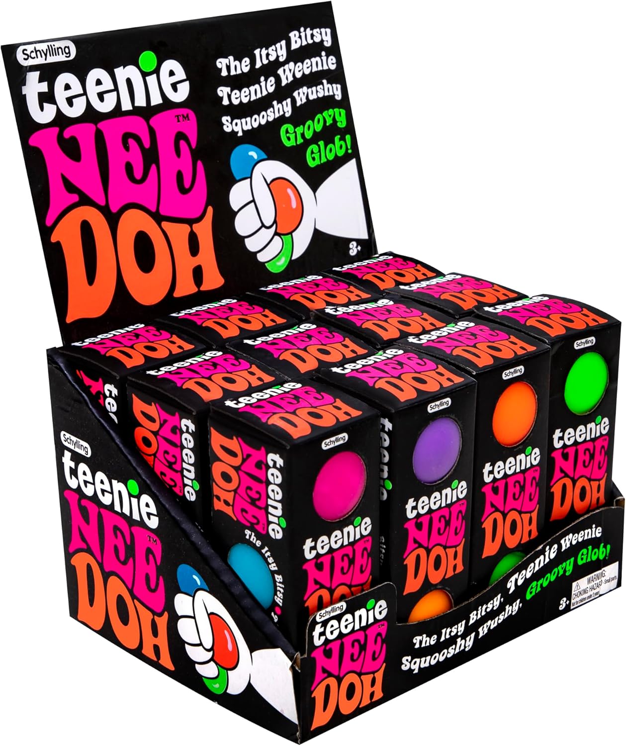 Teenie NeeDoh® Fab Four Multipack — Teenie Series sensory fidget toy, NeeDoh stress ball — photo 4 of 9