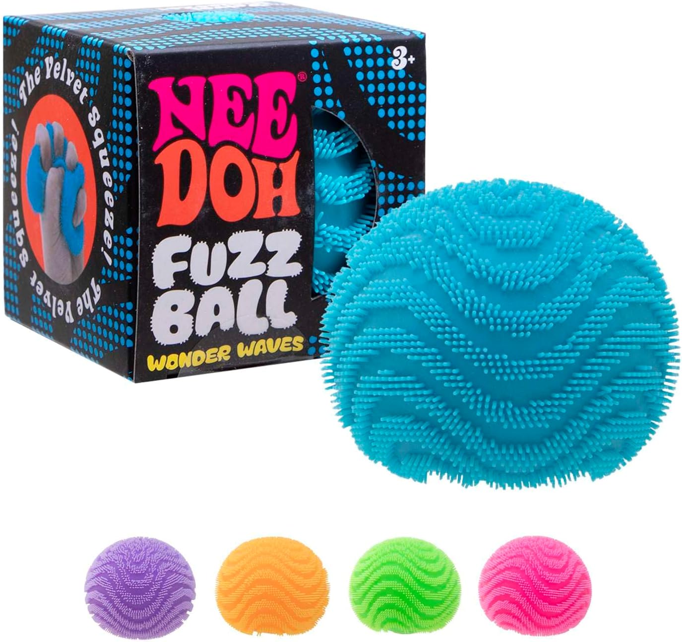 Teenie NeeDoh® Fuzz Ball Multipack