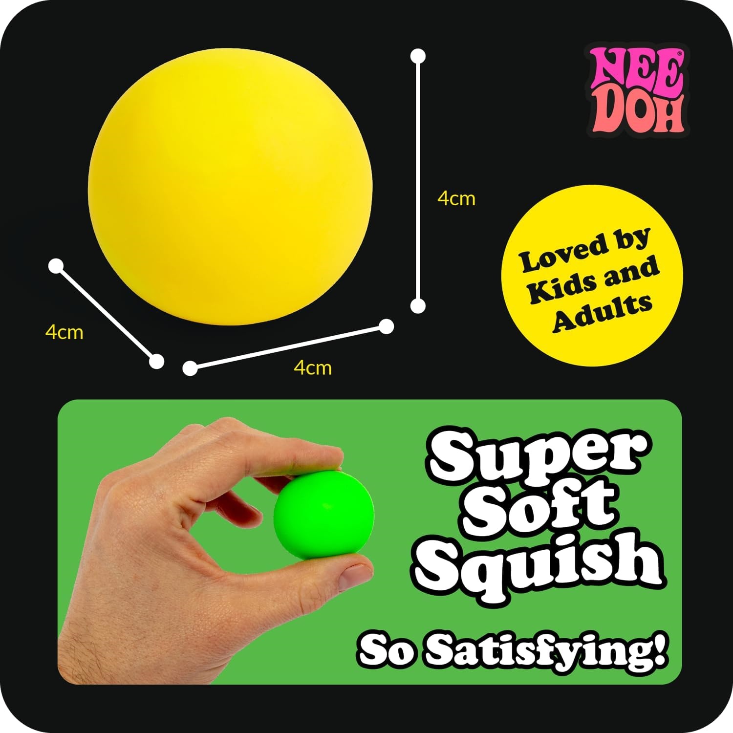 NeeDoh Rainboh — Classics sensory fidget toy, NeeDoh stress ball — photo 6 of 10